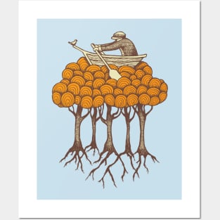 Sailing the High Trees Posters and Art